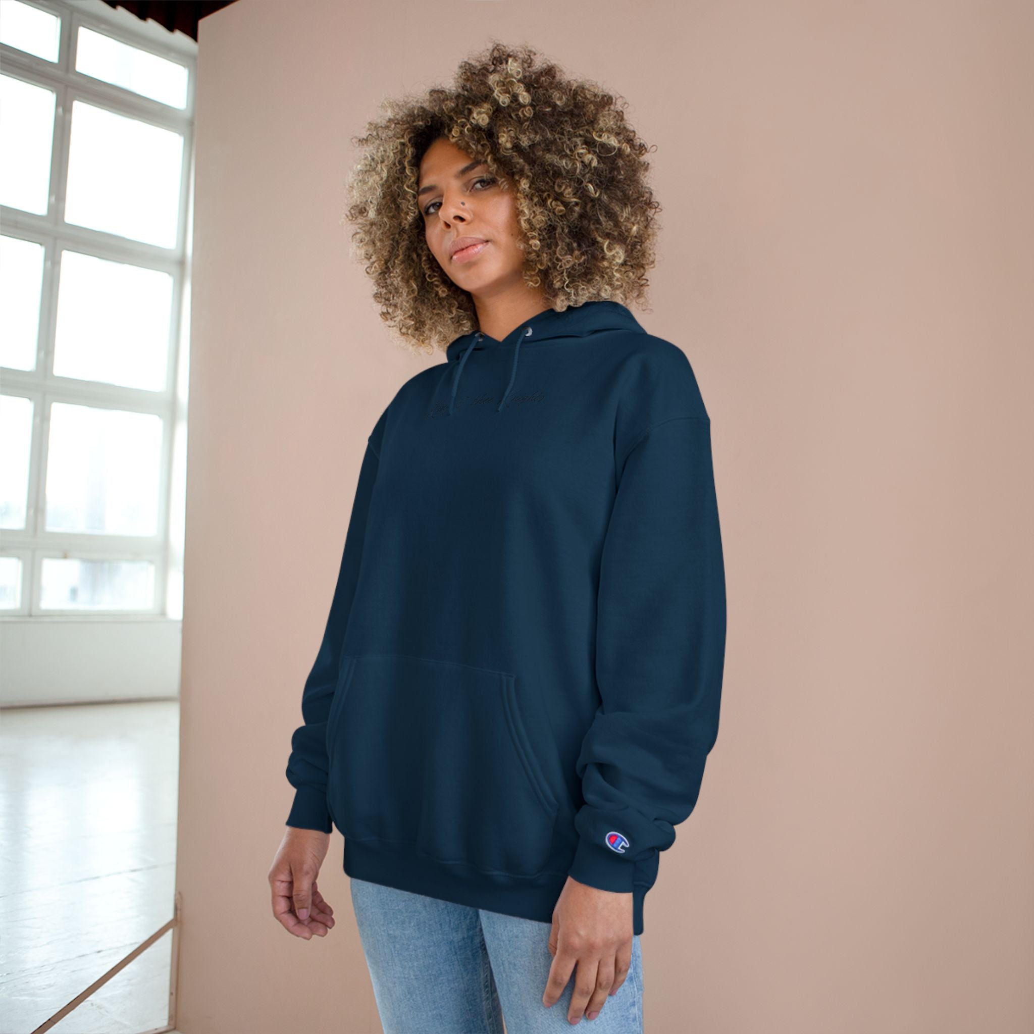 Champion Hoodie — 'I'm Not Here to Compete, I'm Here to Dominate' Motivational Hoodie