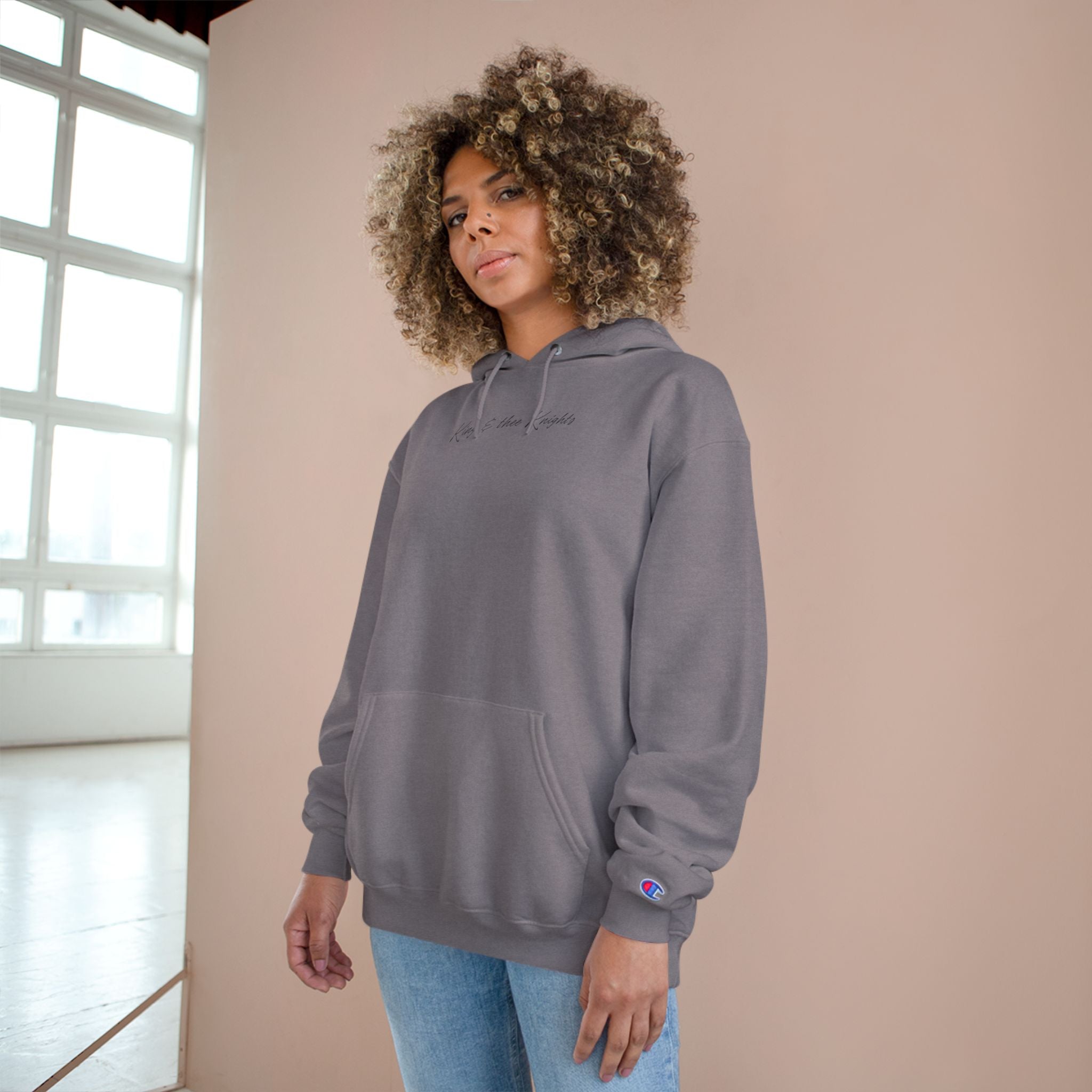 Champion Hoodie — 'I'm Not Here to Compete, I'm Here to Dominate' Motivational Hoodie