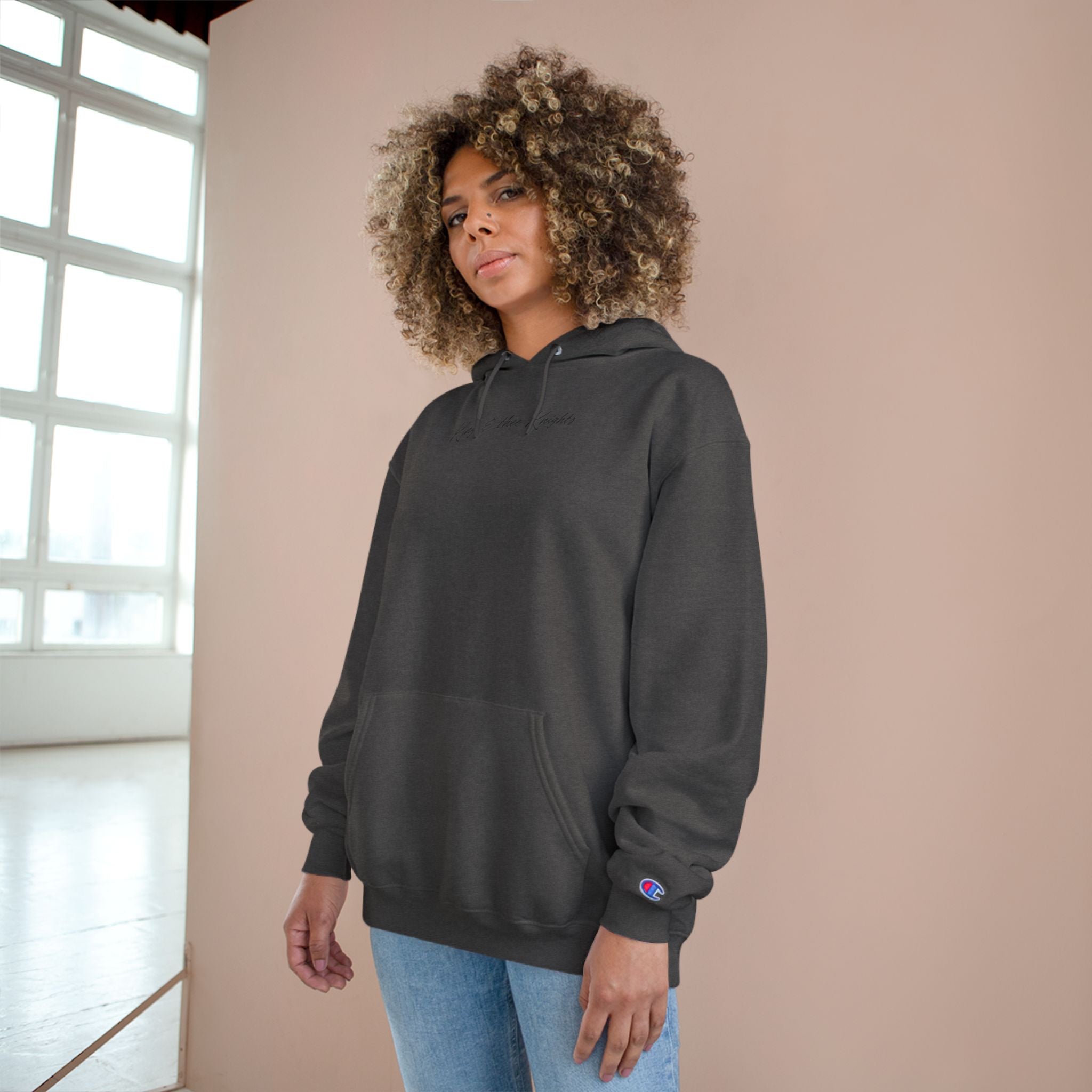 Champion Hoodie — 'I'm Not Here to Compete, I'm Here to Dominate' Motivational Hoodie